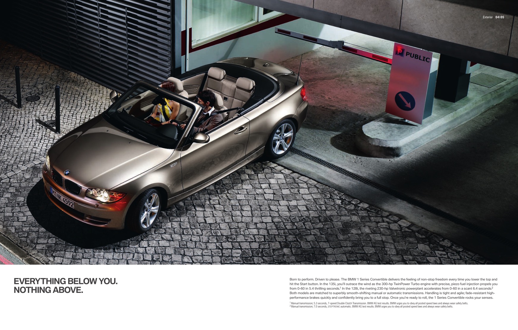 2011 BMW 1-Series Convertible Brochure Page 34